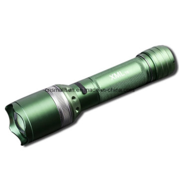 Rotating Focusing 1X18650 Batt 6 Modes T33 Flashlight